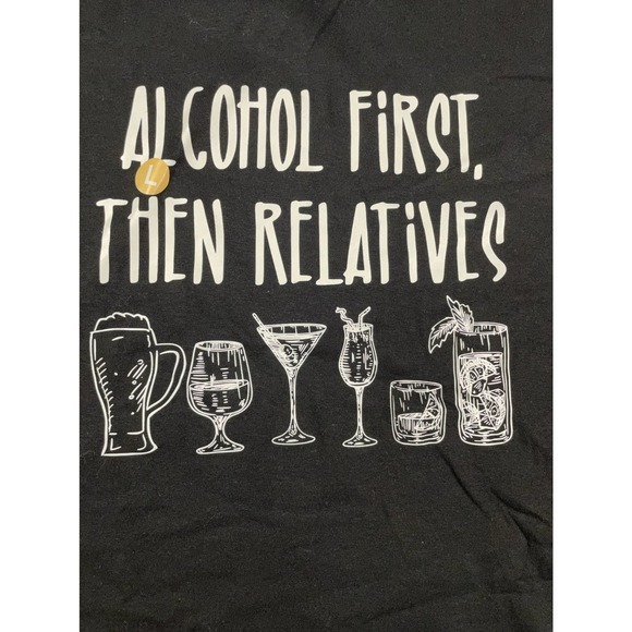 Custom Tshirt Black Size Large - Picture 2 of 4